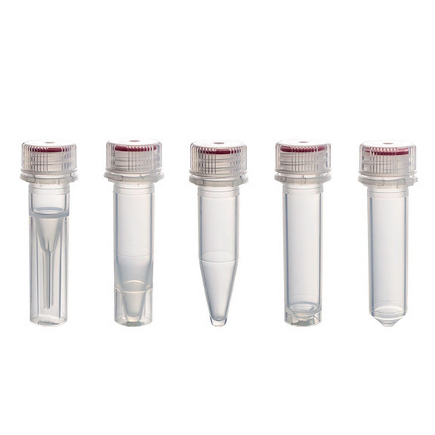 MicrewTube® with Washer Seal Screw and Flat Top Cap, 0.5 ml Self Standing, Non-assembled, non sterile, non graduated, Tamper-evident, Qty/Cs: 1000