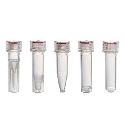 MicrewTube® with Washer Seal Screw and Flat Top Cap, 2 ml self-standing, Non-assembled, non sterile, non graduated, Tamper-evident, Qty/Cs: 1000