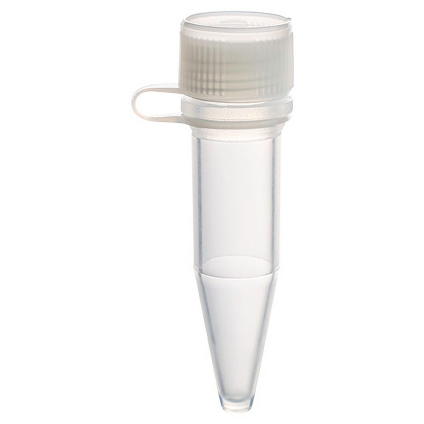 MicrewTube® with Lip Seal Screw Cap and Attachment Loop,1.5 ml conical bottom, Assembled, Sterile, Qty/Pk: 50, Qty/Cs: 500