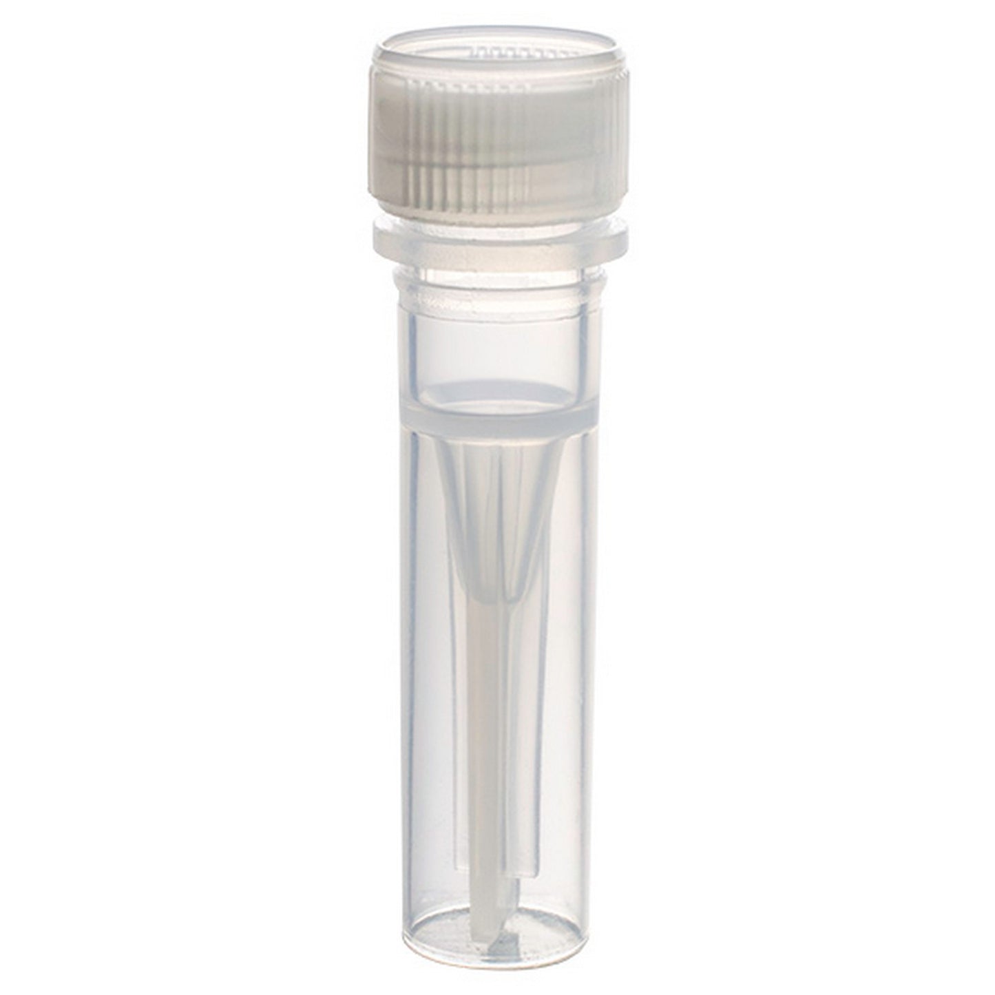 MicrewTube® with Lip Seal Screw Cap, 0.5 ml Self Standing, Not assembled, non graduated, Qty/Cs 1000