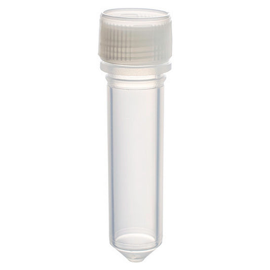 MicrewTube® with Lip Seal Screw Cap , 2 ml conical bottom, Not assembled, non graduated, Qty/Cs 1000