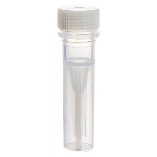 MicrewTube® with Lip Seal and Flat Top Screw Cap, 0.5 ml Self Standing, Assembled, Sterile, Qty/Pk: 50, Qty/Cs: 500