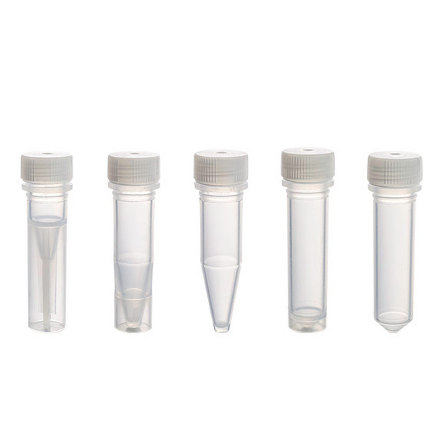 MicrewTube® with Lip Seal and Flat Top Screw Cap,1.5 ml conical bottom, Assembled, Sterile, Qty/Pk: 50, Qty/Cs: 500