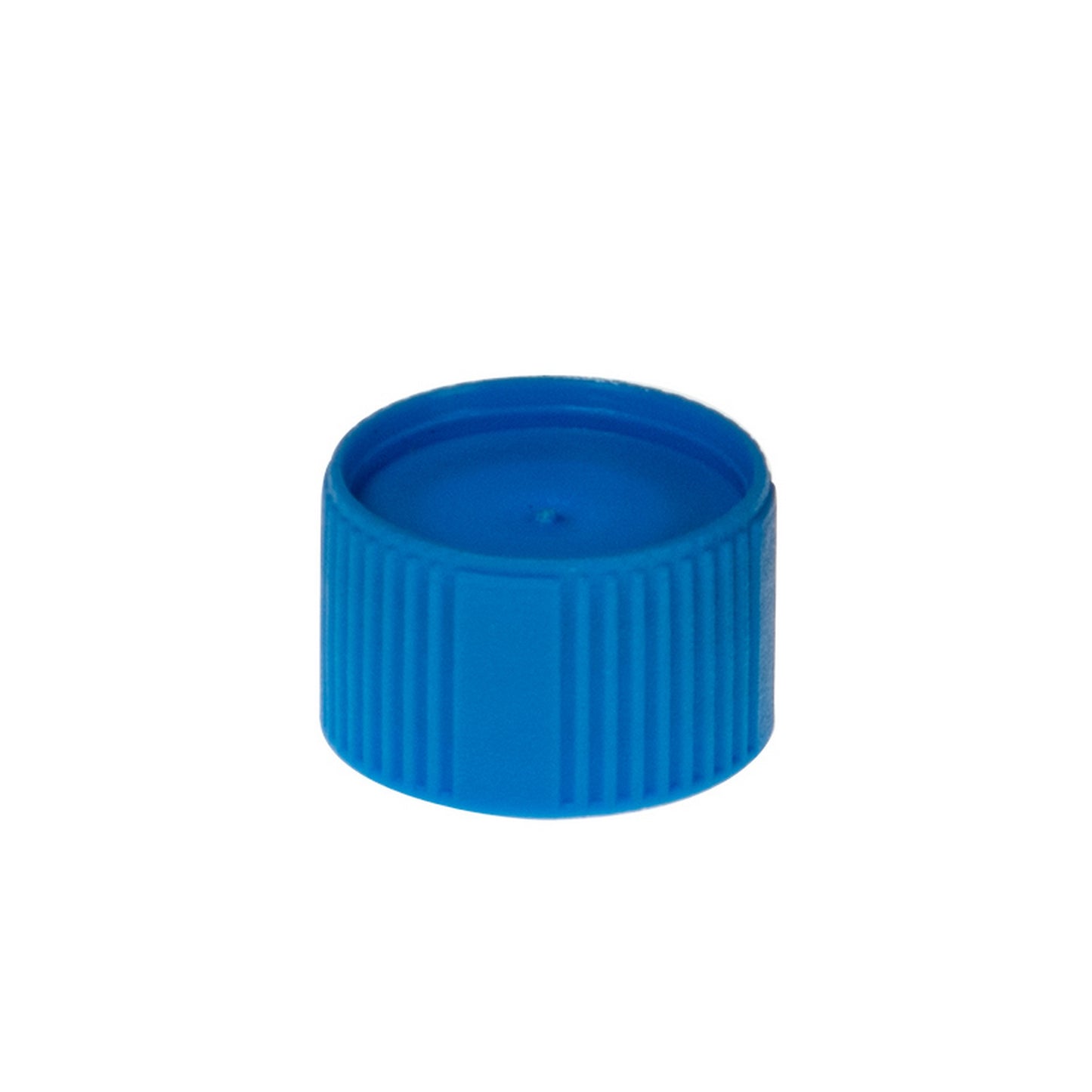 Colored Cap Closure, Washer Seal without attachment loop, Blue