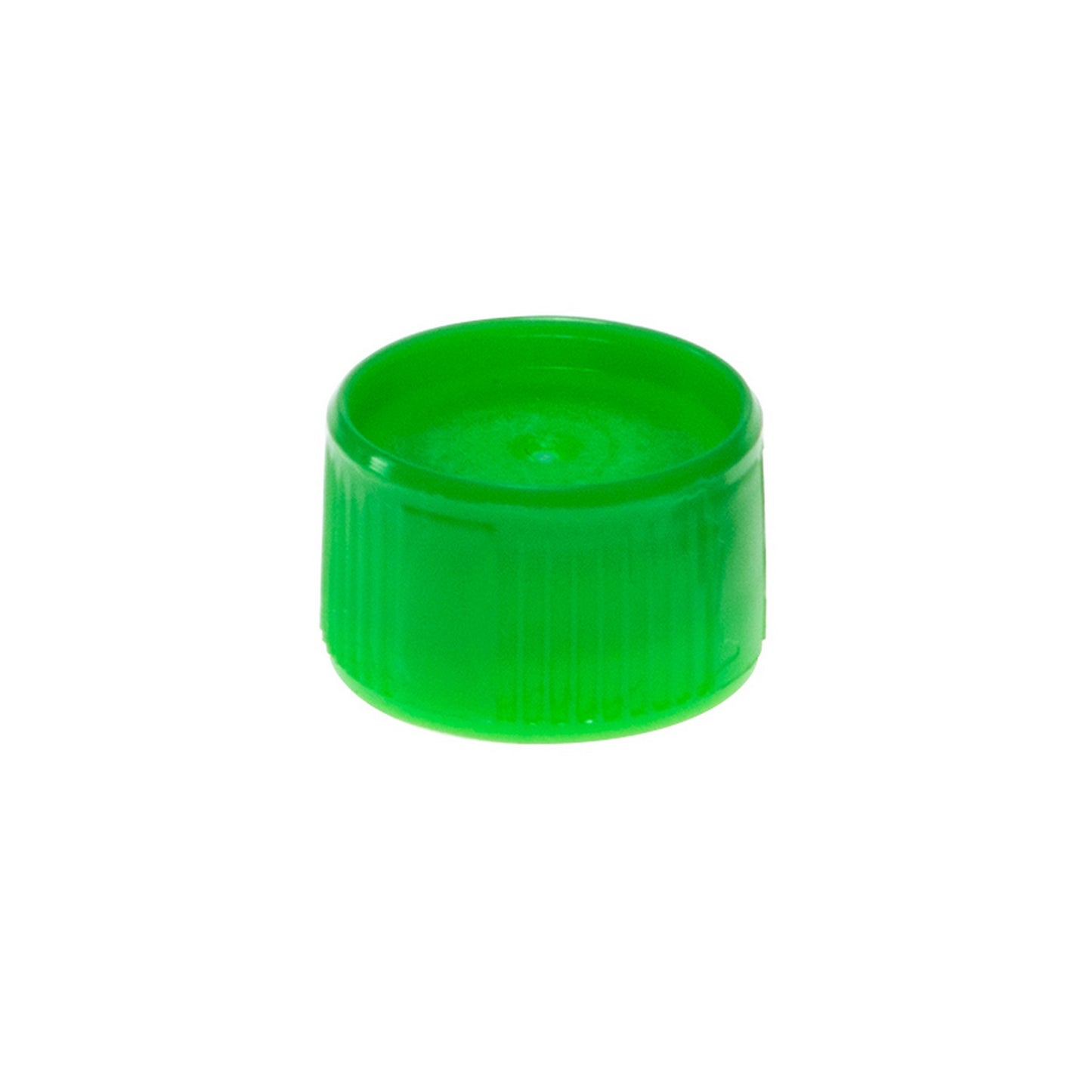 Colored Cap Closure, Lip Seal without loop, Green