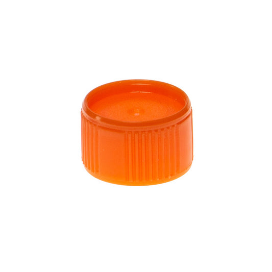 Colored Cap Closure, Lip Seal without loop, Orange