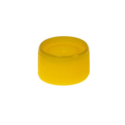 Colored Cap Closure, Lip Seal without loop, Yellow