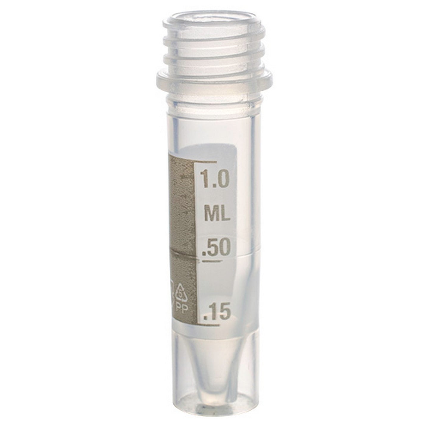 MicrewTube®  Graduated - Tubes Only, 1.5 ml Self Standing, Qty/Cs 1000