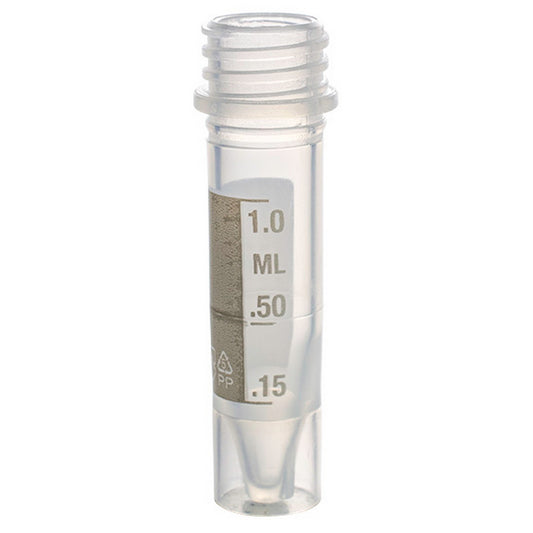 MicrewTube®  Graduated - Tubes Only, 1.5 ml Self Standing, Qty/Cs 1000