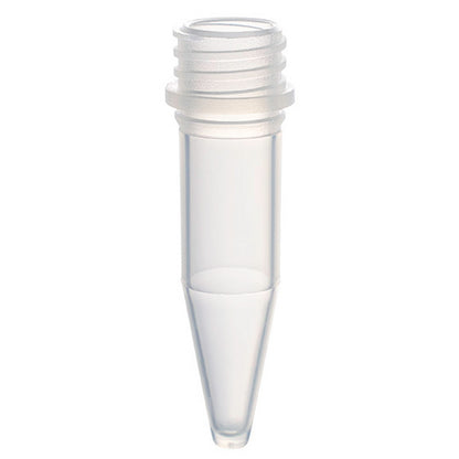MicrewTube® Plain - Tubes Only, 1.5 ml Conical bottom, Qty/Cs 1000