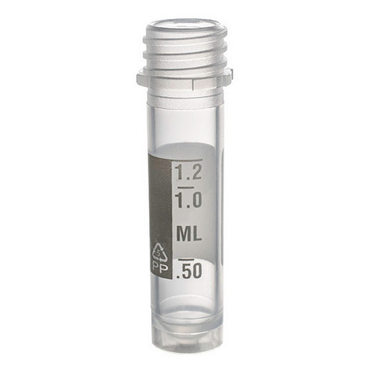 MicrewTube® Tamper Evident,  Graduated - Tubes Only,  2 ml self-standing, Qty/Cs 1000