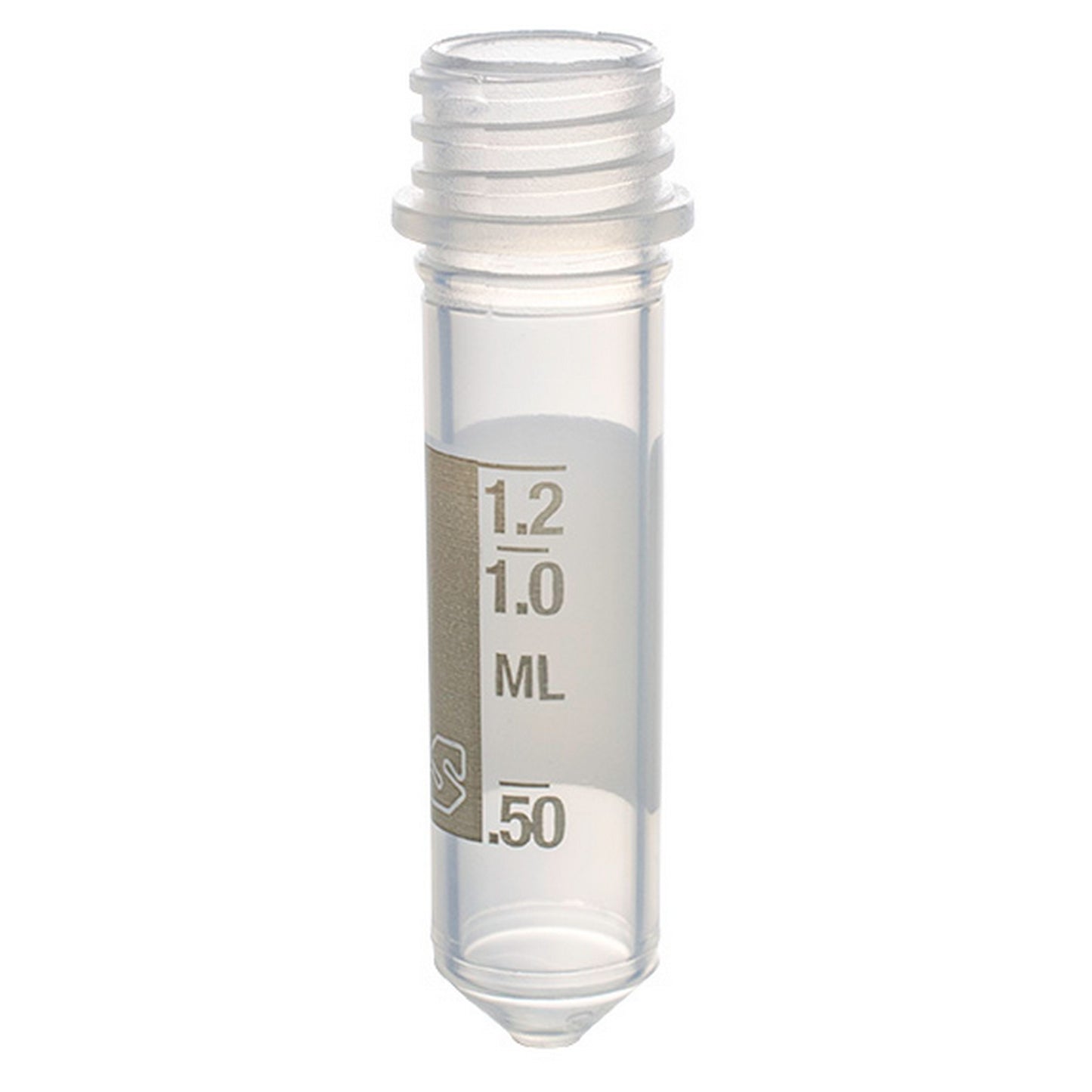 MicrewTube®  Graduated - Tubes Only,  2 ml Conical bottom, Qty/Cs 1000