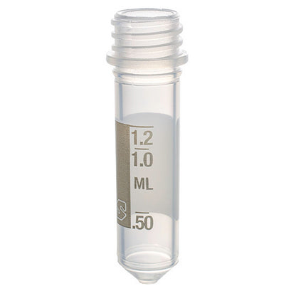 MicrewTube®  Graduated - Tubes Only,  2 ml Conical bottom, Qty/Cs 1000