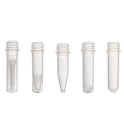 MicrewTube® Plain - Tubes Only, 2 ml self-standing, Qty/Cs 1000