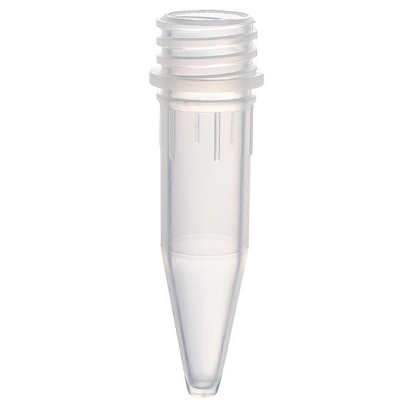 MicrewTube® Plain with Molded Ridges, 1.5 ml conical bottom