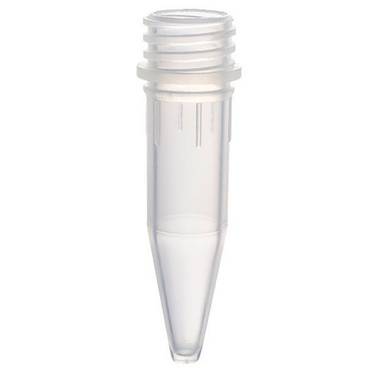 MicrewTube® Plain with Molded Ridges, 1.5 ml conical bottom