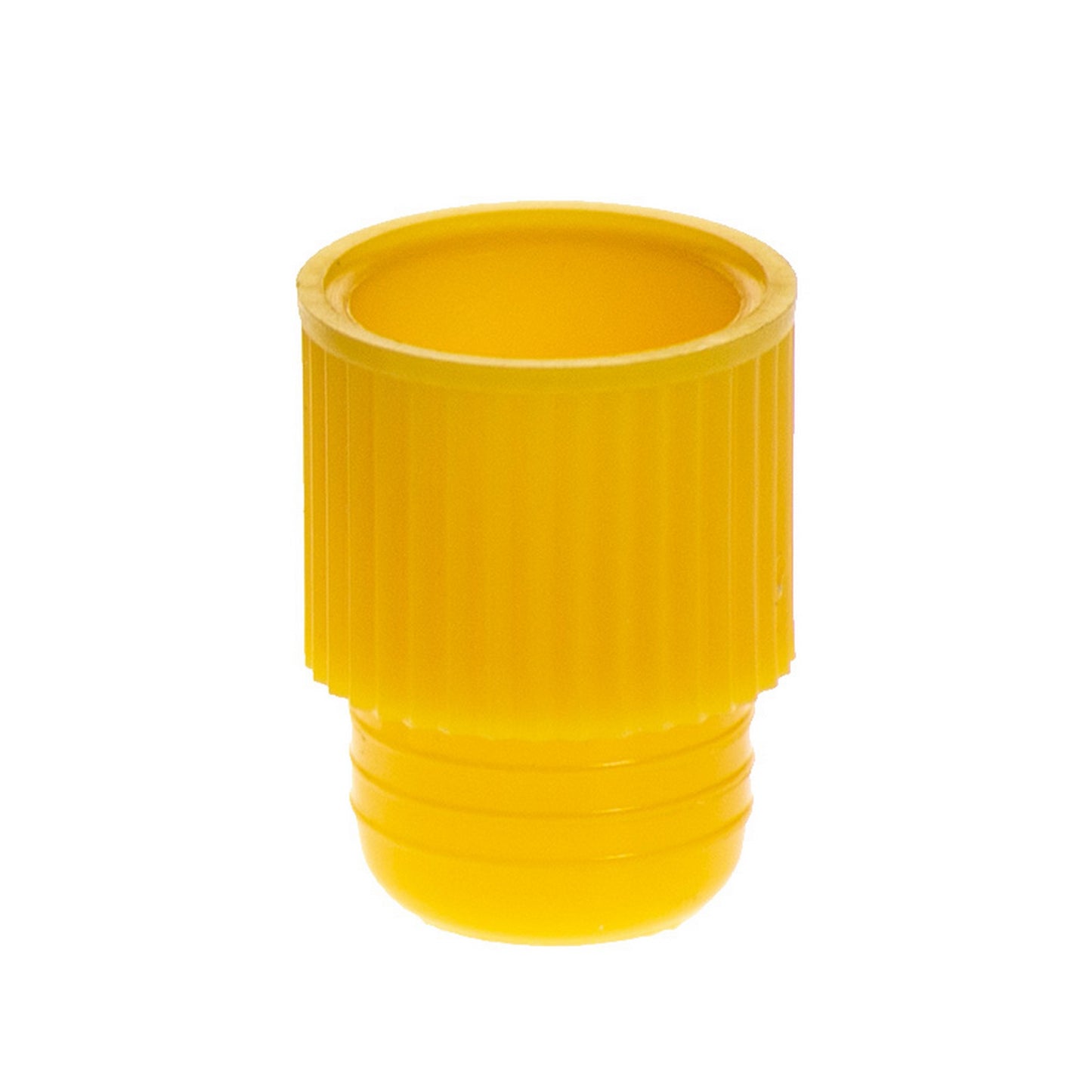 Plug Caps, For 12 mm tubes, Yellow