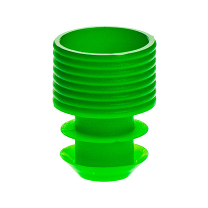 Flange Plug Caps,  for 16 mm tubes, Green