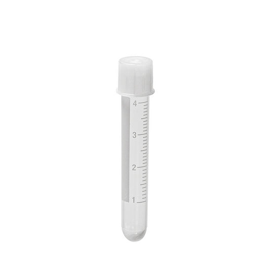 Cultubes™ - 5ml Graduated Culture Tubes with Caps, Polystyrene (PS), Qty/Bag 125 and Qty/Cs 1000