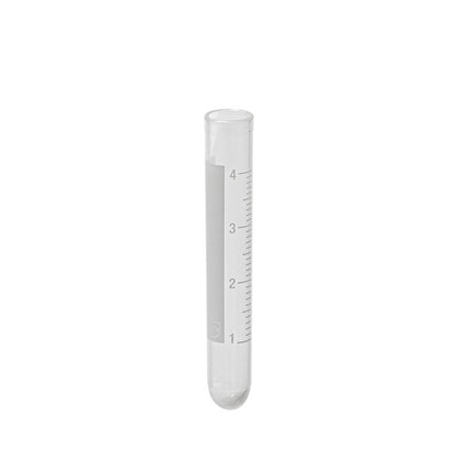 Cultubes™ - 5ml Graduated Culture Tubes without Caps, Polystyrene (PS), Qty/Tray 125 and Qty/Cs 1000