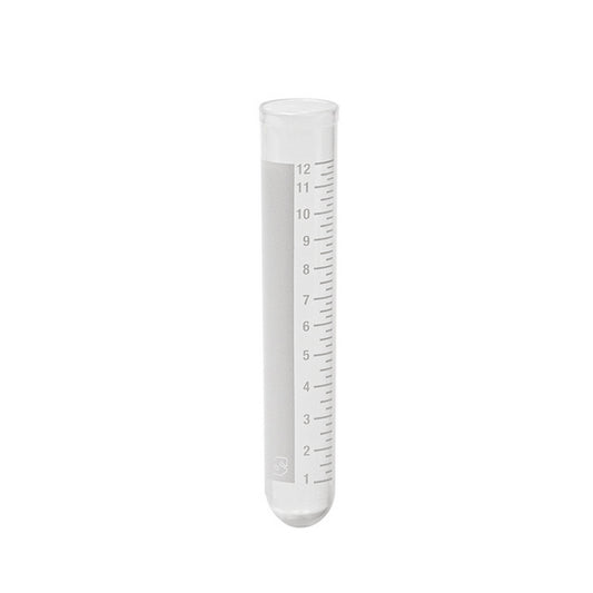 Cultubes™ - 14 ml Graduated Culture Tubes without Caps, Polystyrene (PS), Qty/Bag 125 and Qty/Cs 1000