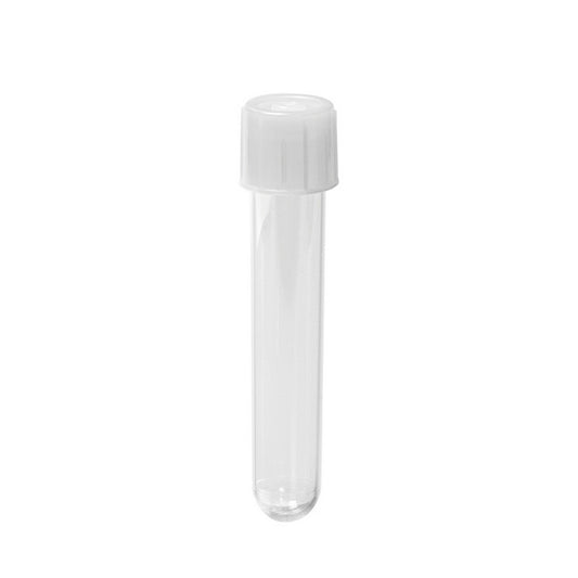 Cultubes™ - 14 ml Culture Tubes Non-Graduated with Caps, Polypropylene (PP), Qty/Bag 25 and Qty/Cs 500