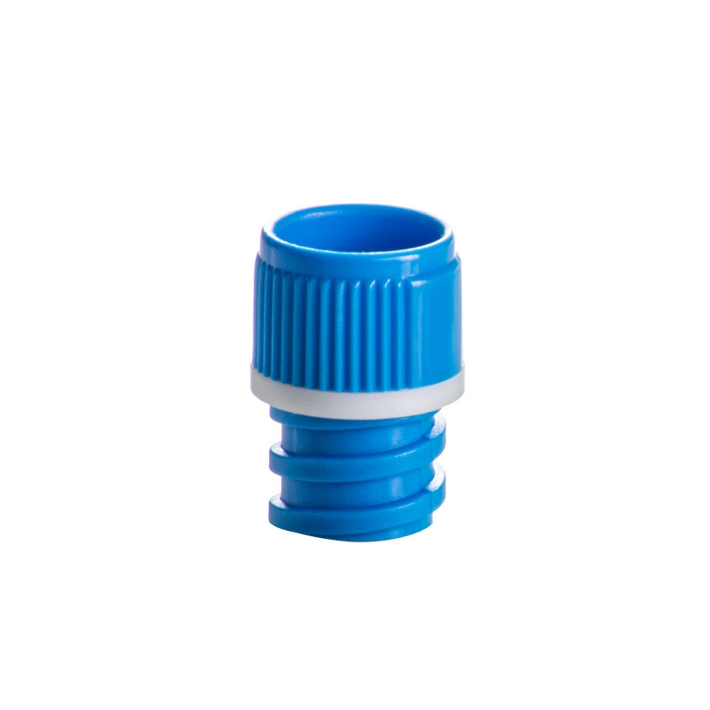 Screw Cap with O-ring for T500 tubes, Blue