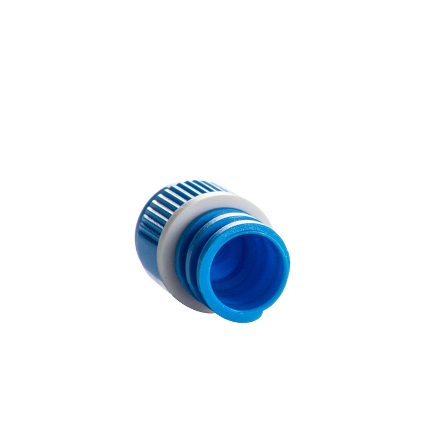 Screw Cap with O-ring for T500 tubes, Blue