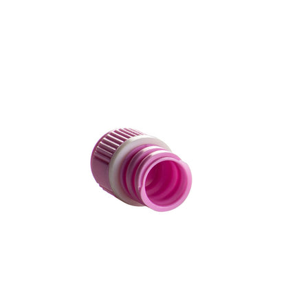 Screw Cap with O-ring for T500 tubes, Lilac