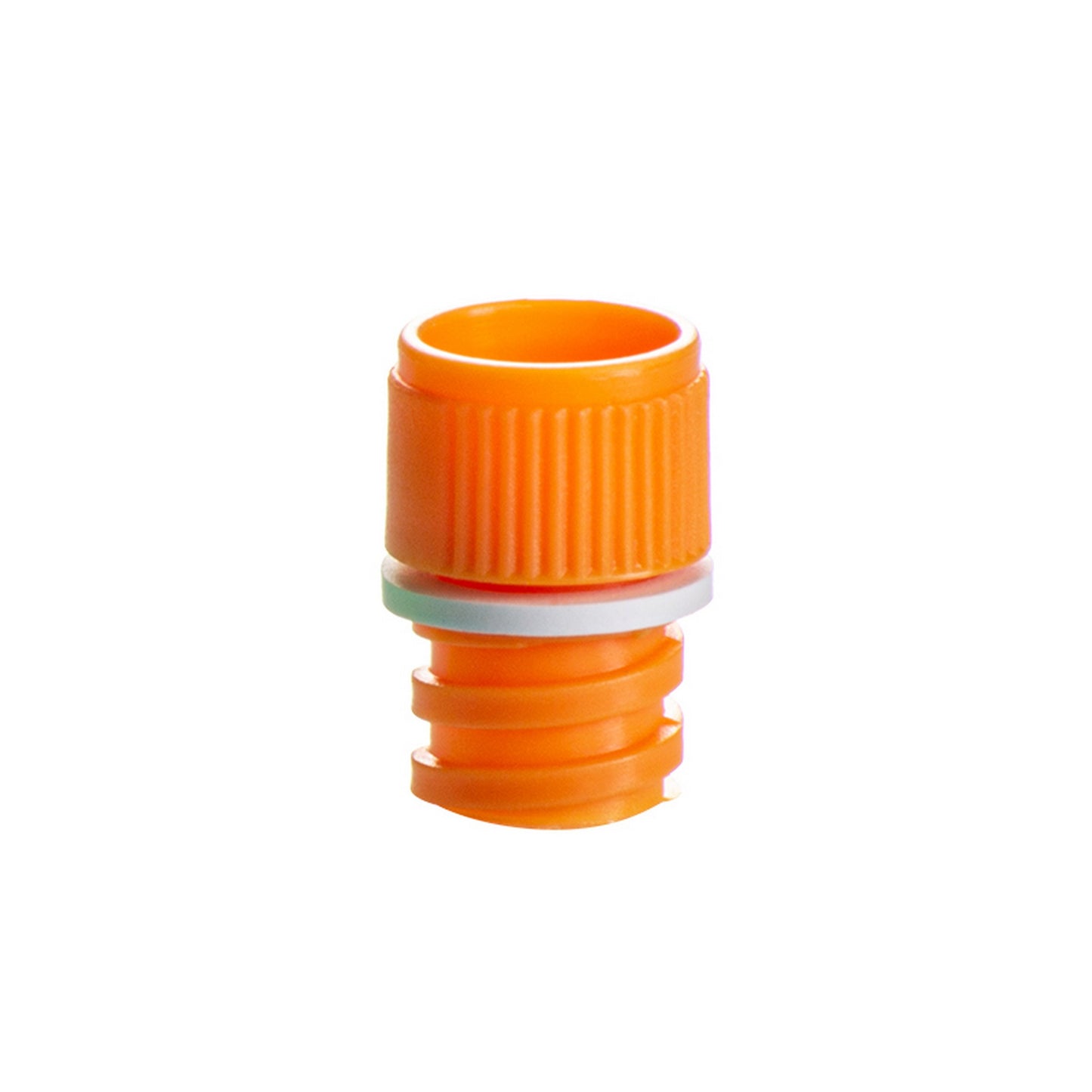 Screw Cap with O-ring for T500 tubes, Orange