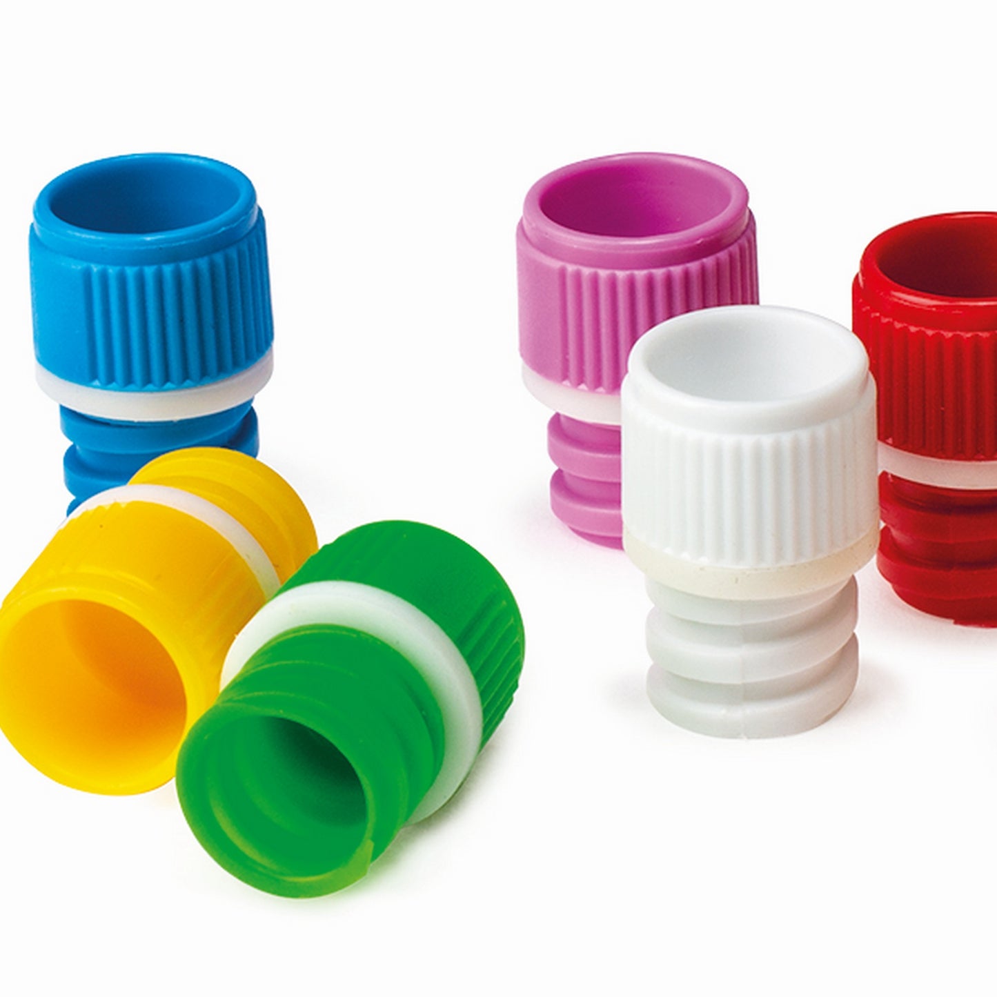 Screw Cap with O-ring for T500 tubes, Lilac