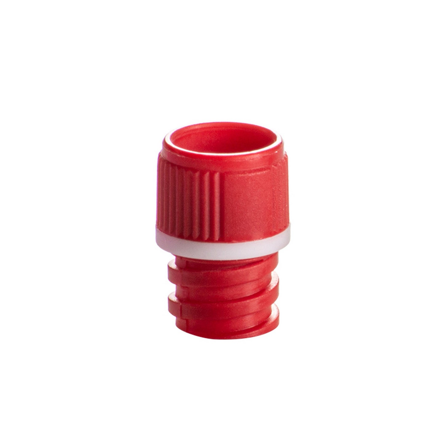 Screw Cap with O-ring for T500 tubes, Red