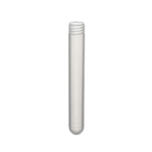 Sample Tubes with External Threads w/o caps, 5 ml round bottom