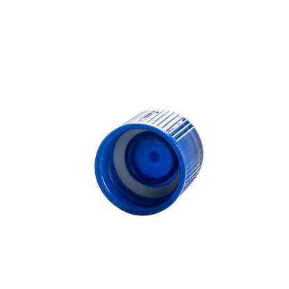 Screw Cap for T501 Sample Tubes with silicone washer, Blue