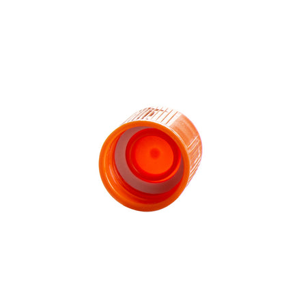 Screw Cap for T501 Sample Tubes with silicone washer, Orange