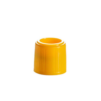 Screw Cap for T501 Sample Tubes with silicone washer,Yellow