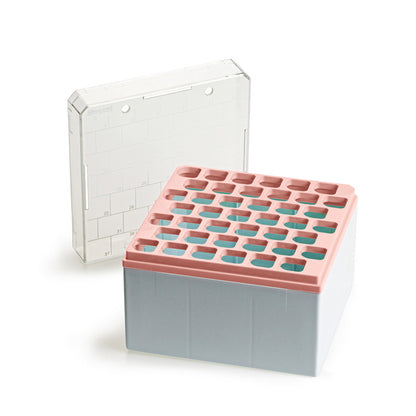 StoreBox™ Storage boxes for sample tubes, 42 place for 10 ml sample tubes, Pink