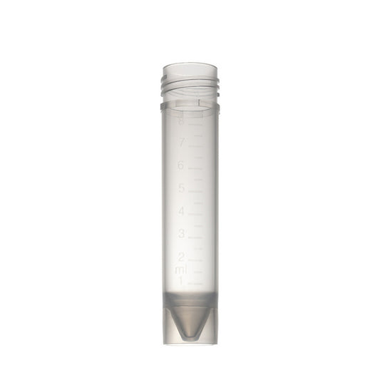 Self-Standing Transport Tubes, 10 mL, Etched Graduation, Non-sterile, Polypropylene, 1000/pk