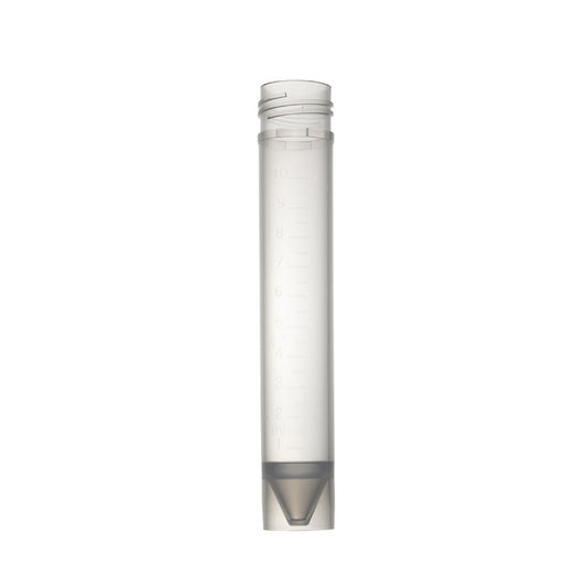 SELF-STANDING TRANSPORT TUBES, 12 ml tube, etched graduation