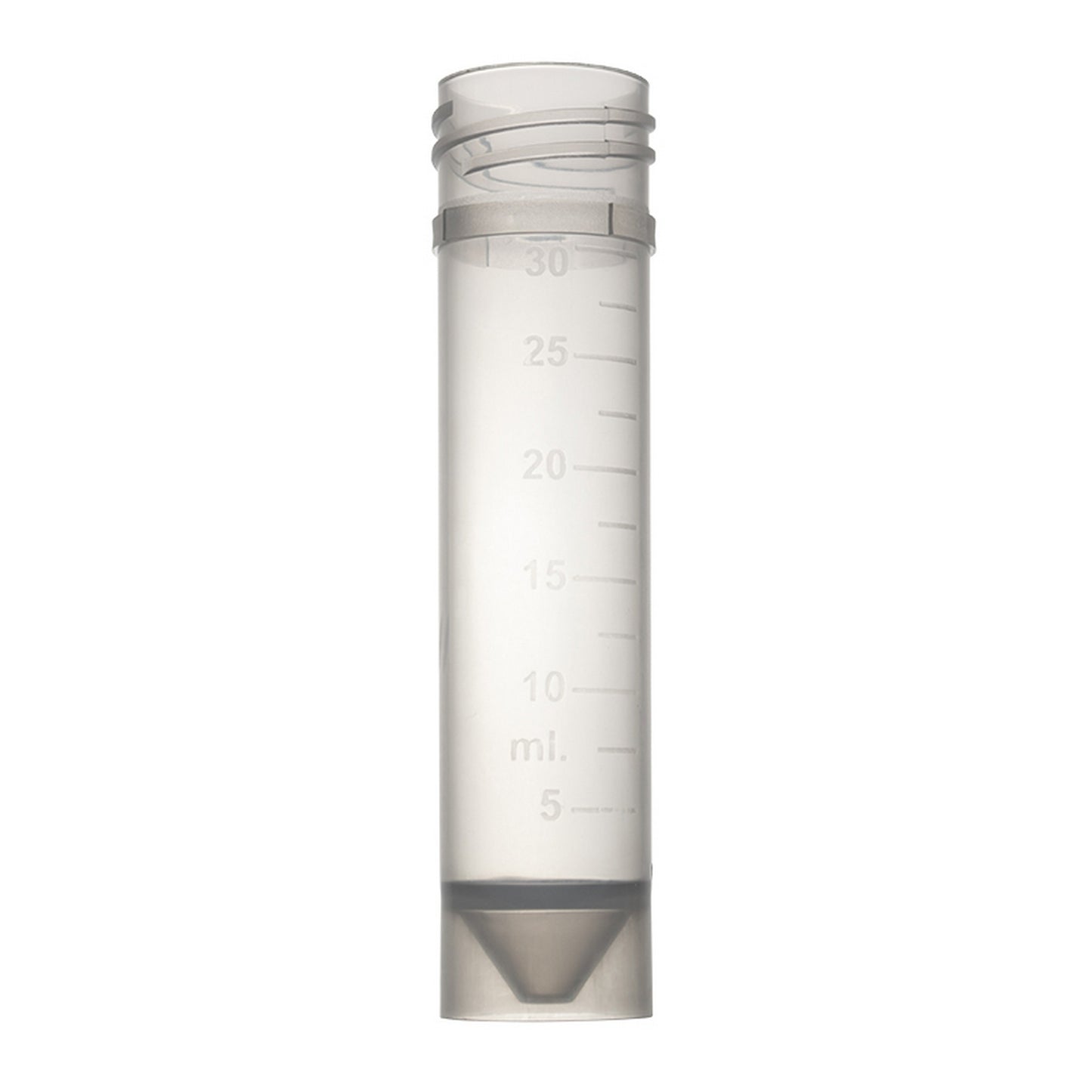 TAMPER EVIDENT SELF-STANDING TRANSPORT TUBES, 30 ml