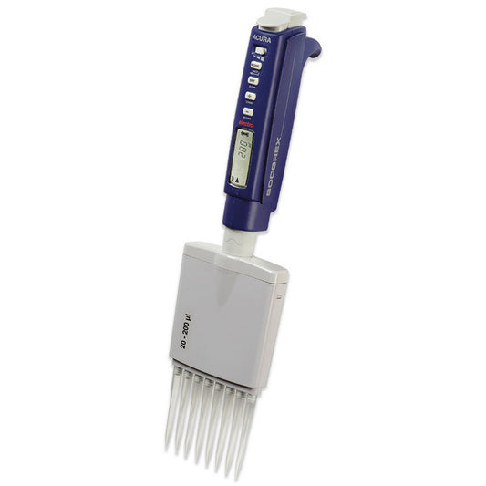Acura® electro 956, 12-Channel, 0.5-10 µL, Multichannel Pipette Alone