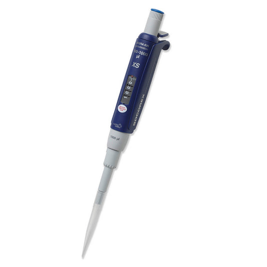 Acura® manual 826 XS Adjustable Micropipette 1 - 10 µL, Yellow Tip Style, Autoclavable