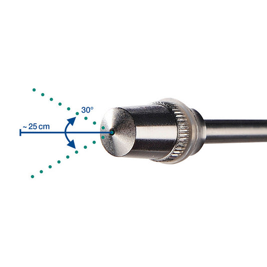 Canula With Sprayer Nozzle, Luer Lock Autoclavable, 3,0 x 180 mm, 1/pk