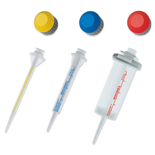Ecostep™ Bioproof, Stepper™ Red 37.5 mL, Sterile, DNase, RNase, Pyrogenfree, Single Wrapped, 50/pk