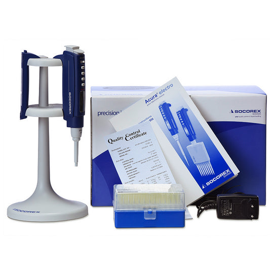 Initial Package, Acura® electro XS 926 1-20 µL With Reduced Shaft Length, With Charger +1 Battery