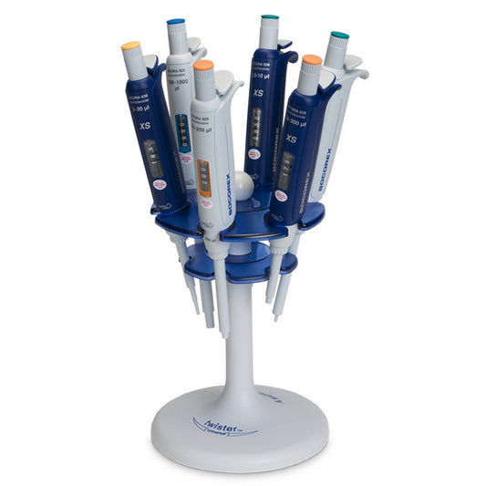Twister™ Universal 336 Pipette Workstation, Carousel, 6 Pipettes Most Brands, Sapphire Blue