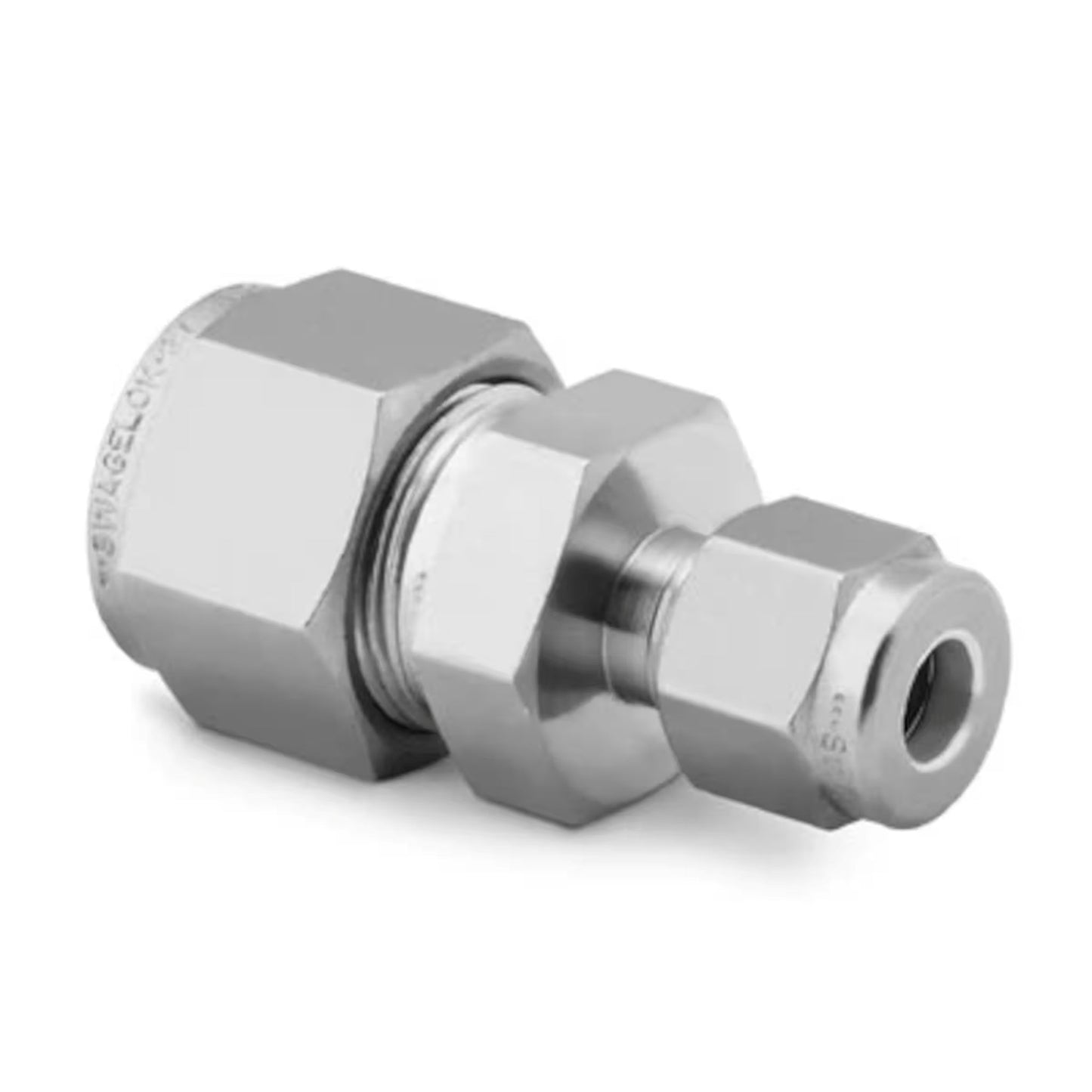 Stainless Steel Swagelok Tube Fitting, Reducing Union, 1/2" x 1/8" Tube OD