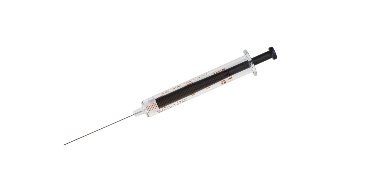 5 mL, Model 1005 LTN CTC Syringe, Cemented Needle, 26 ga, Point Style 5 (110 °C)