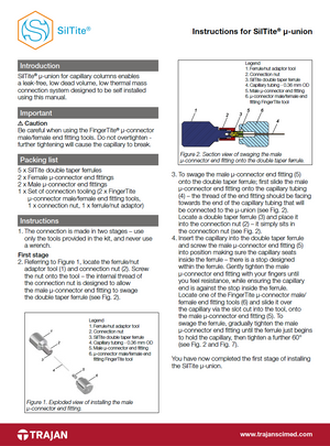 SilTite® µ-Unions Instructions