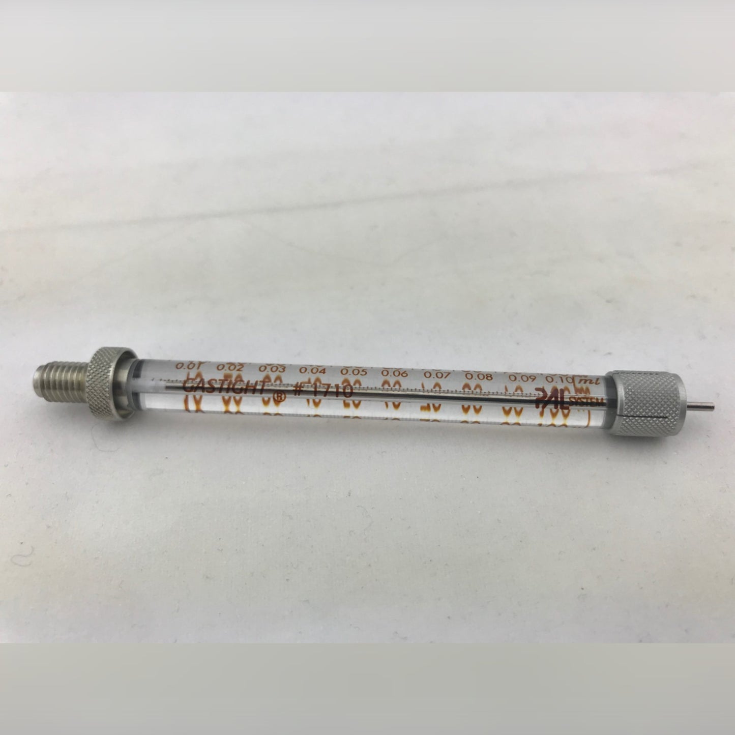 100 µL Hamilton DLW Syringe RN, GT, PTFE, without needle, PAL3